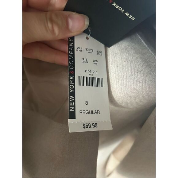 New work and company brown tan blazer new size 8 - Picture 5 of 5